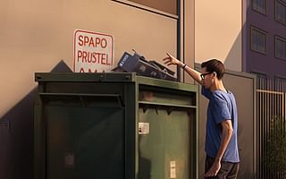 Is it Illegal to throw trash in a store's dumpster?